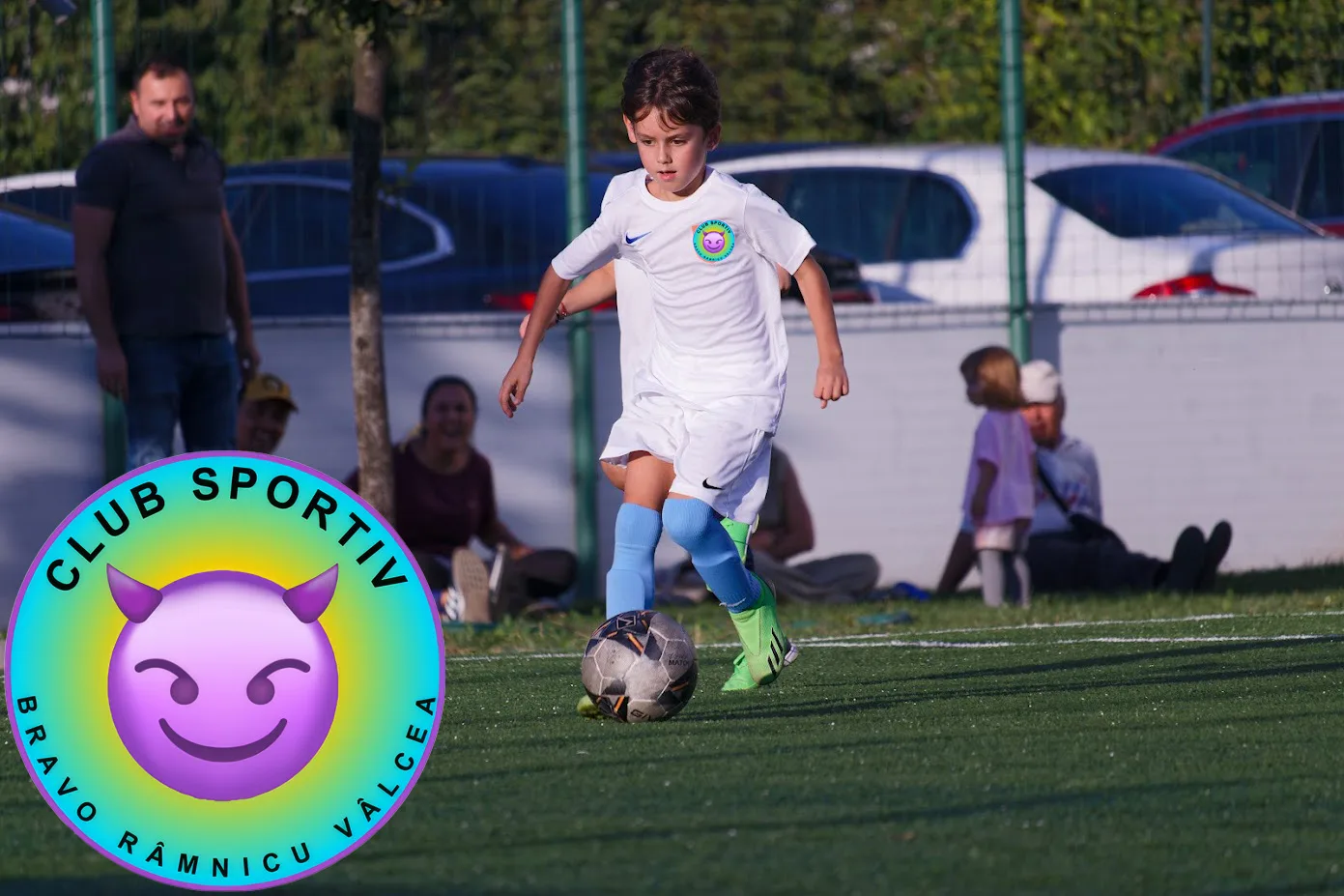 Fotbal pentru copii la Club Sportiv Bravo Râmnicu Vâlcea!